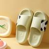 Summer Slippers Woman Unique Features Cute Panda Print Non-slip Bathroom Slippers Innovacation Design Indoor Flat Sandals