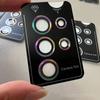 Full Cover Camera Lens Protector For Samsung Galaxy S27 S26 S25 S24 Plus Ultra CD Pattern Tempered Glass Metal Ring Protection 4