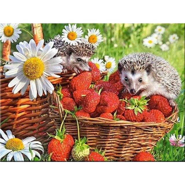 5D алмазная живопись лиса животное Алмазная вышивка крестиком Новое поступление полная квадратная круглая алмазная мозаика картина домашний декор