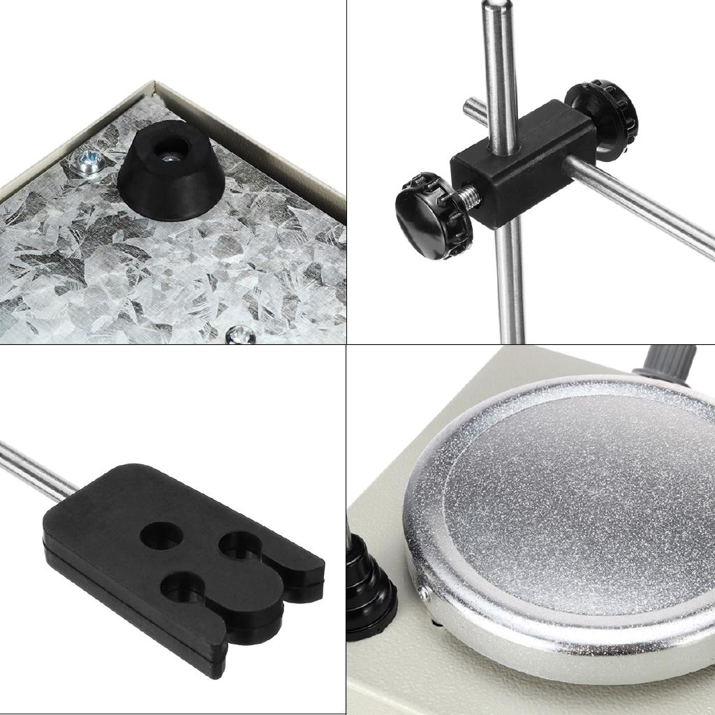 250W Hot Plate Magnetic Stirrer Lab Speed Variable Control Mixer No Vibration US/EU/AU Plug Smooth Run 110/220V 1000ml