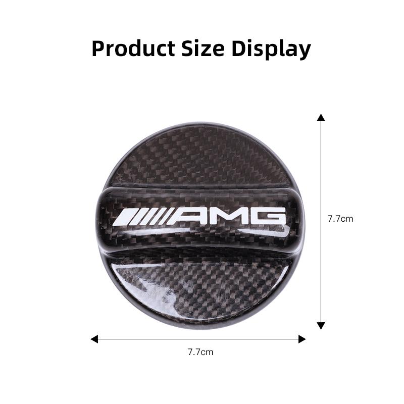 AAVI1 Carbon Fiber Fuel Tank Cap Cover Trim Decorative For Mercedes Benz AMG W205 W204 W206 W213 W212 W211 W222 W221 W177 W176 X253 X2