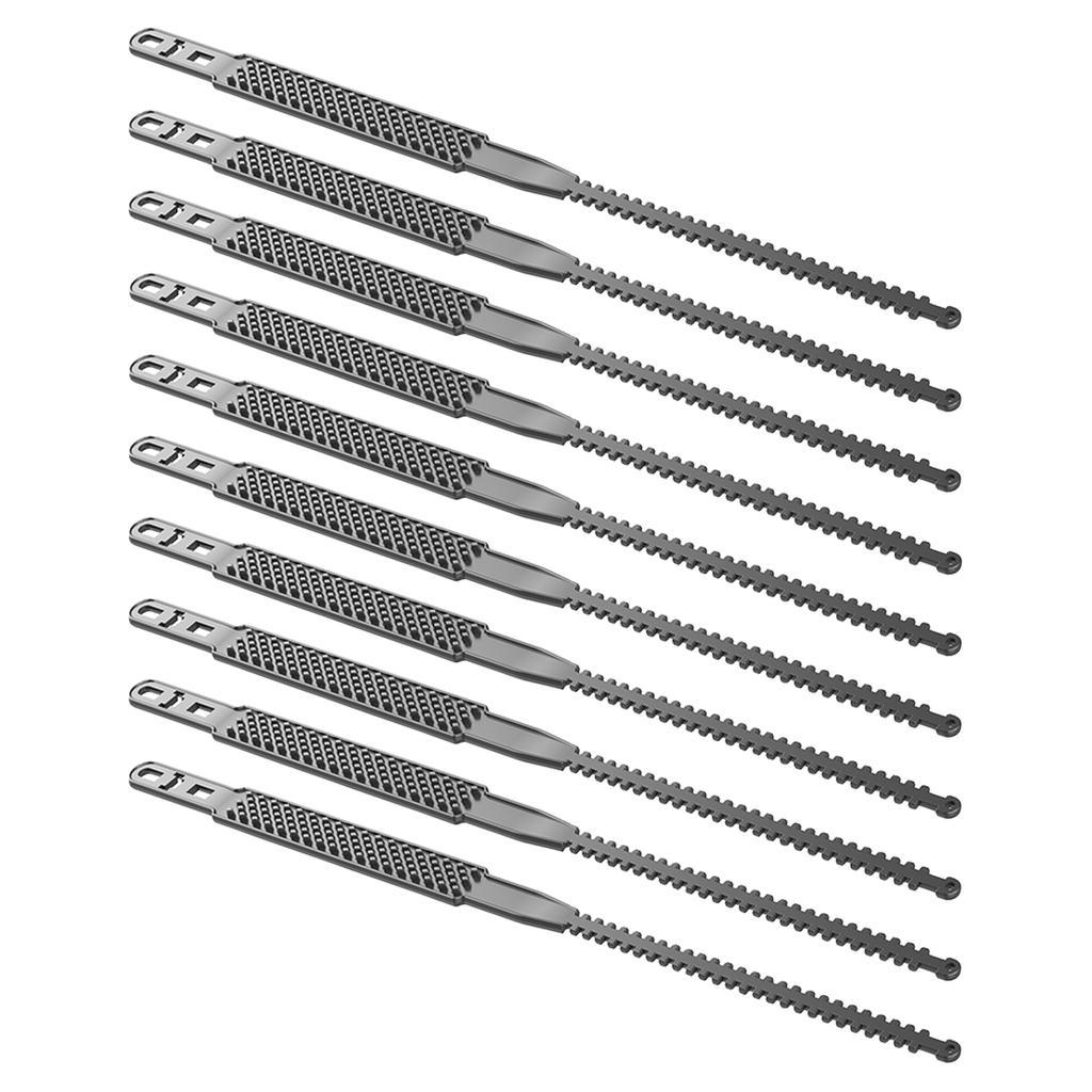 10pcs TPU Anti-Slip Tire Zip Ties for Pickup Trucks SUVs Reusable Winter Safety Chains Snow Chains for Winter Driving Muddy Road