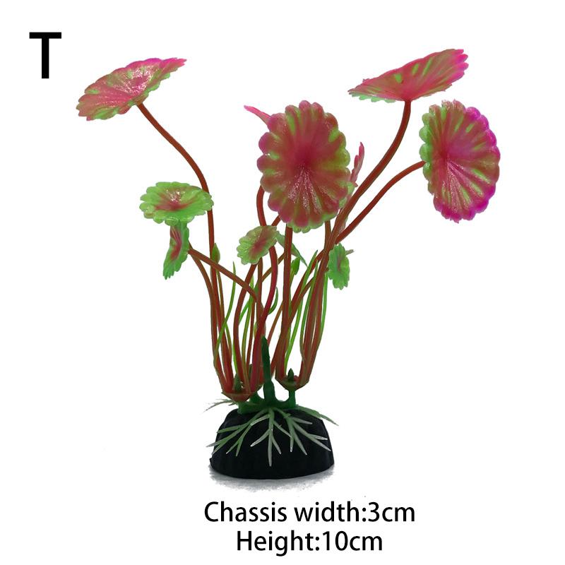 1 шт. Модные водные растения, украшение для дома, украшения для аквариума, искусственный цветок, подарок, романтика, 1 шт.