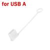 10-1 шт. Защитная заглушка для порта зарядки Type C с веревкой Для USB A/HDMI A Зарядного кабеля Защитные колпачки от потери Чехол для кабеля данных