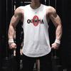 Новая мужская одежда для тренировок, хлопковый жилет для фитнеса, бега, майка без рукавов, спортивные модные майки для бодибилдинга
