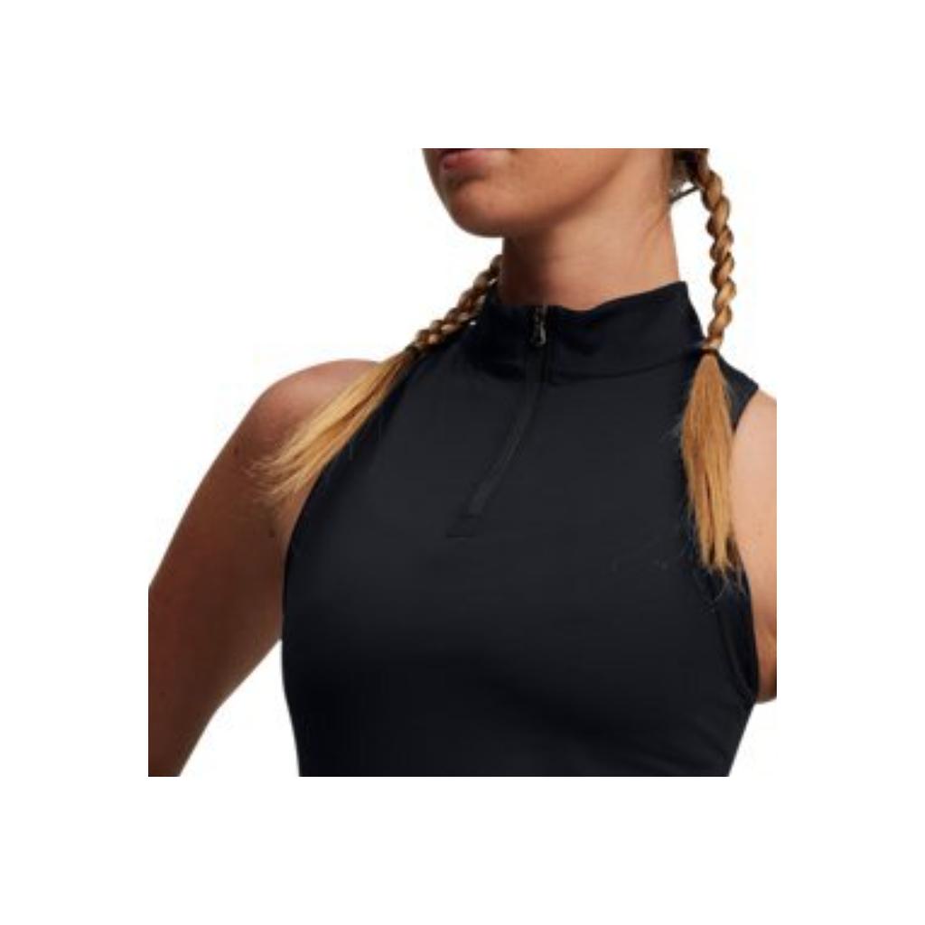 Under Armour Vanish Elite Rush Дышащая Спортивная Мода Комфортная Майка Без Рукавов Женские Топы Черный 1389874-001