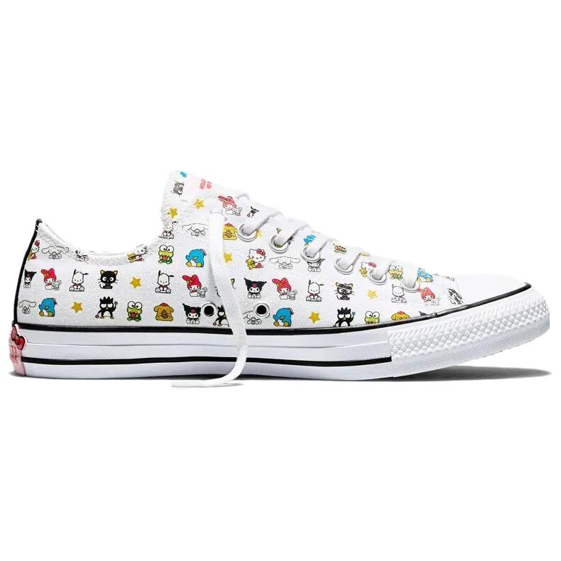 Hello Kitty X Converse Chuck Taylor 70 All-Star BFFS Унисекс Кроссовки Белый Черный-Розовый A17700C