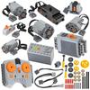 BrickBounty 48 шт. Мотор Power Functions Моторный набор Детали Technic для STEM Сборное здание Функция управления Запасные части для набора MOC Blocks,