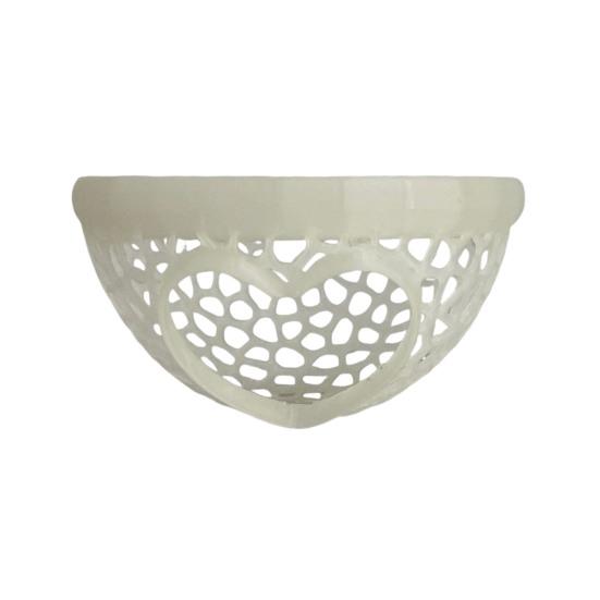 Плавающий Лежак для Рыбок Бетта Полый Любовное Сердце Место для Отдыха Рыбок Пещера Укрытие Игрушка Укрытие Обогащение Декор для Аквариума Аксессуары для Аквариумов