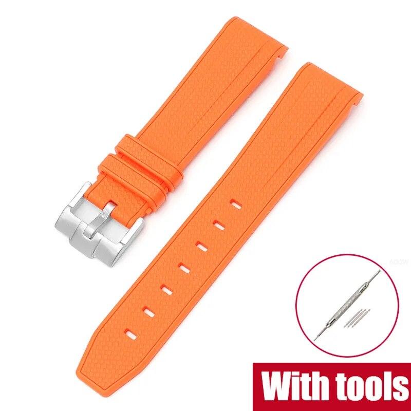 Silicone Strap for Swatch X Omega Moonswatch Stainless Steel Buckle 20mm 22mm Men Women Soft Waterproof Replace Watch Band
