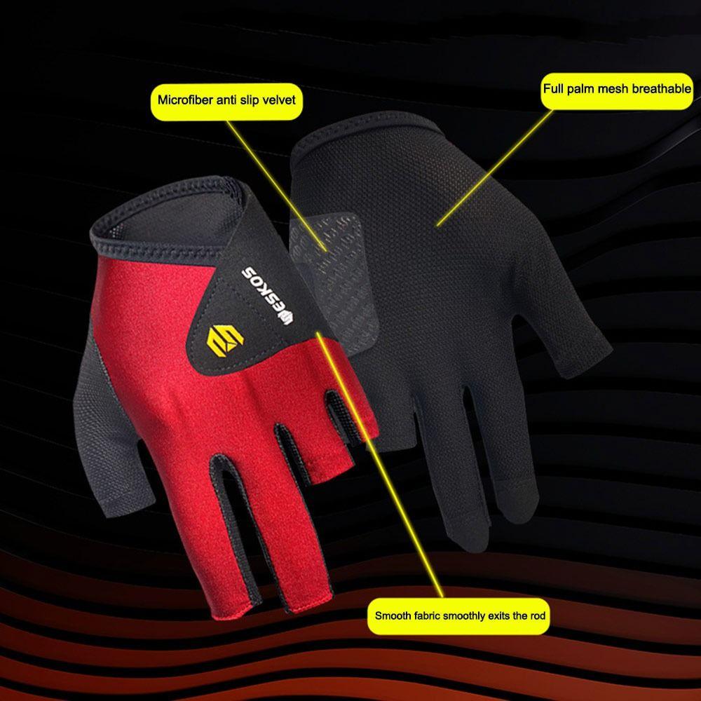 Non-slip Half Fingers Glove Elastic Snooker Billiard Glove Billiards Glove Billiards Accessories