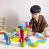 New Latest Educational Toys 51118Pcs Assembly Magic Track Train Set Children'S Toys Non-Remote Control Rail Car Gift Box