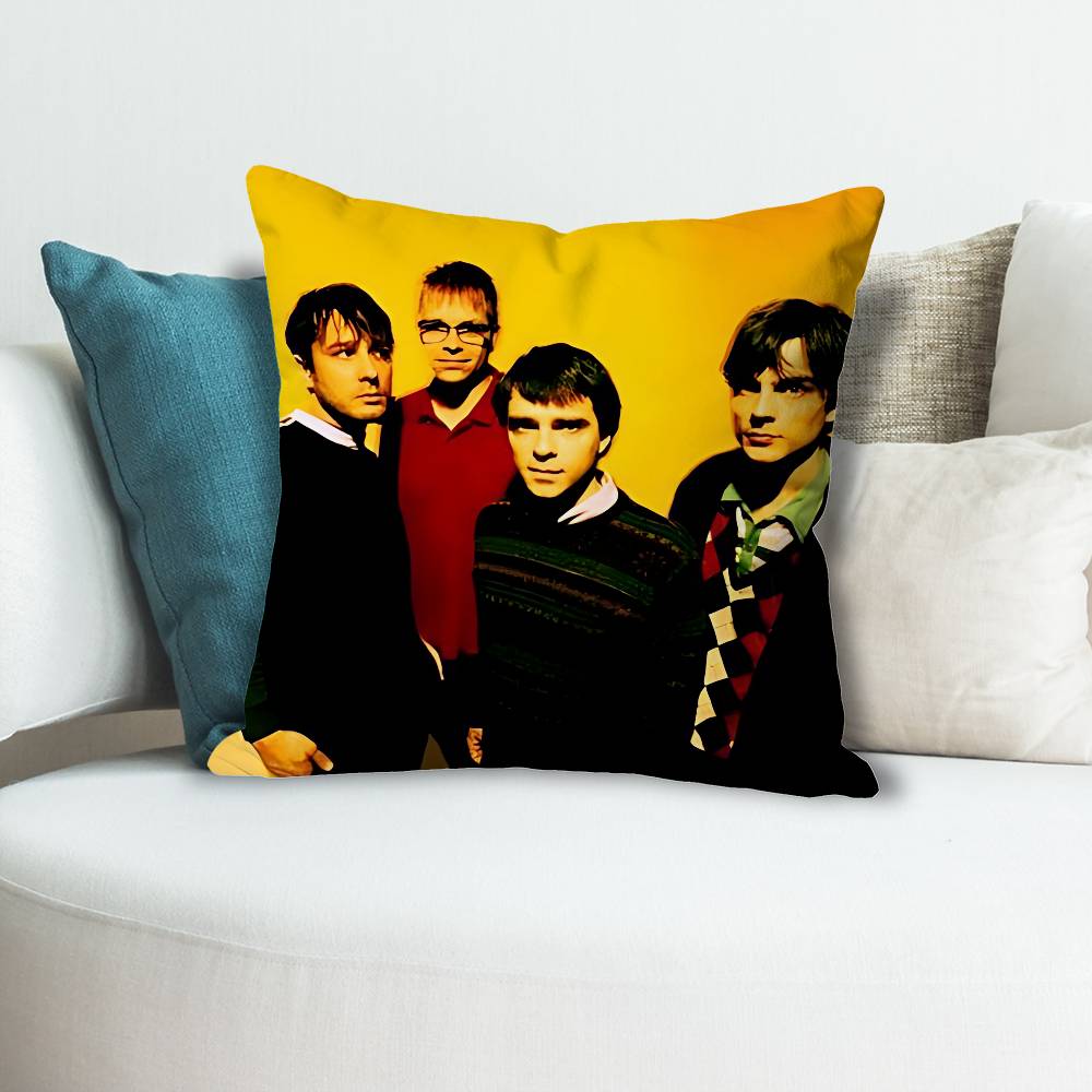 Наволочки Rock WWeezer для Спальни Гостиной Дивана Домашнего Декора Полиэстеровая Наволочка на Подушку на Молнии
