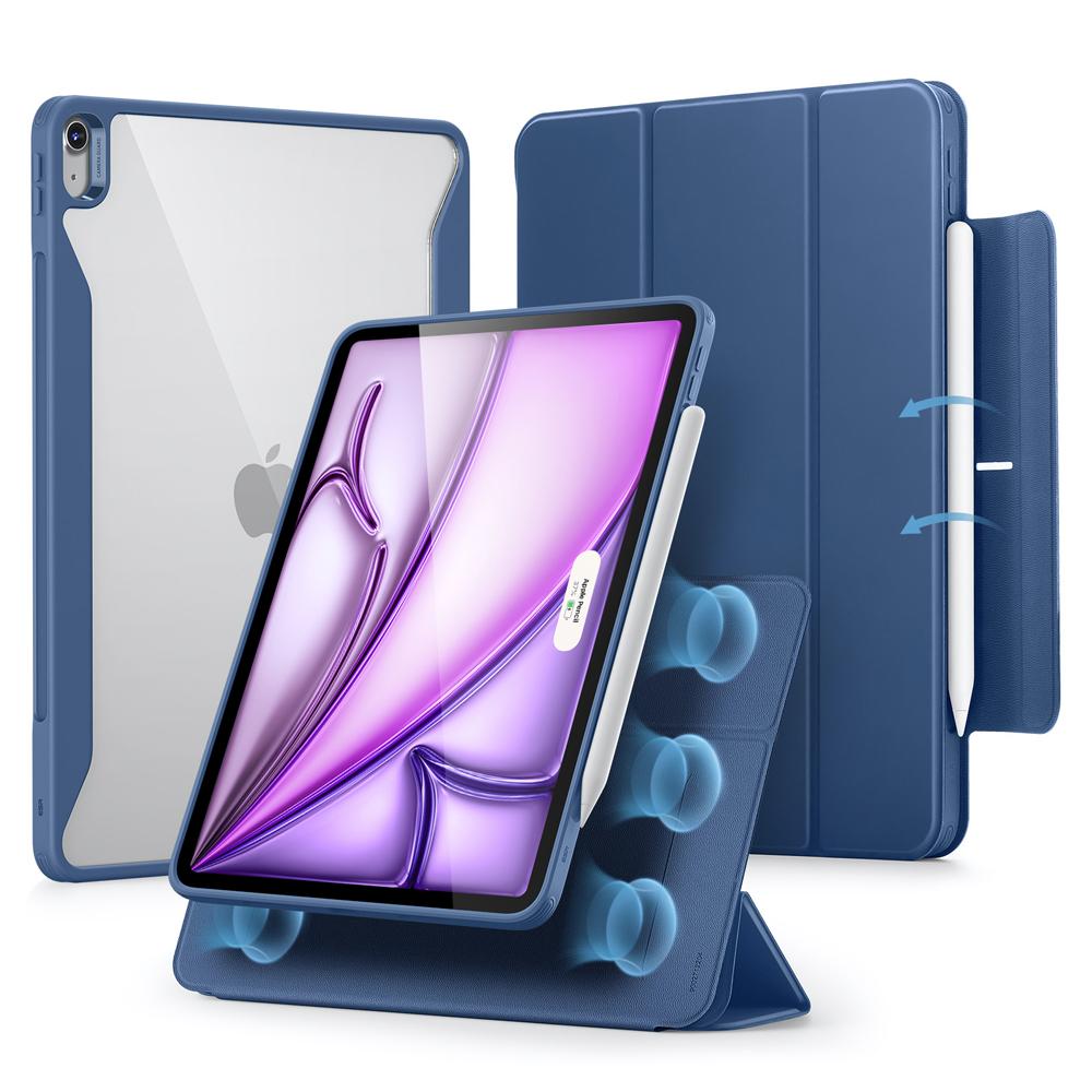 Чехол ESR для iPad Air 13/11 дюймов M4/M3/M2 (//) Мощный магнитный чехол для iPad Air 5-го/4-го поколения (/)Автоматическое пробуждение