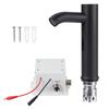 Смесители для раковины DC6V Автоматический смеситель с инфракрасным датчиком Водопроводный кран Монтаж на столешницу Умный сенсорный Бесконтактный Индуктивный водопроводный кран Кухня