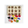 Образовательные геометрические фигуры из дерева Bult