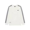 New Balance T Shirts Men's Ecru Crew Neck Moderate Straight Fit (Unisex) T-Shirts NDE12161 IV