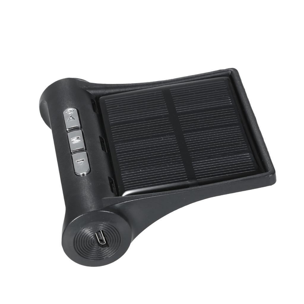 Solar Wireless Car Tire Pressure Monitoring System with 4 External Sensors