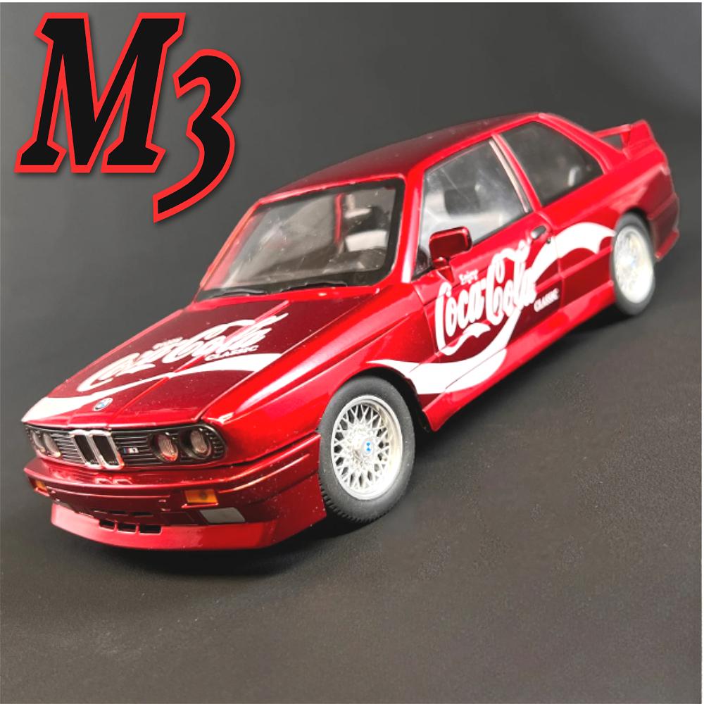 1:Масштаб 24 M3 RX7 Покраска Трассовая версия Сплав Модель автомобиля Игрушка Симуляция Звук Свет Миниатюрные модели Детские игрушки Подарки