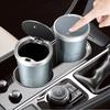 with Lid Car Trash Bin Can Mini Car Interior Rubbish Bag Bucket Auto Dust Organizer  for Auto