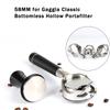 58MM Bottomless Hollow Portafilter for Gaggia/Baby/Classic Coffee Machine Modified Handle Stainless Steel Coffee Handle Filter