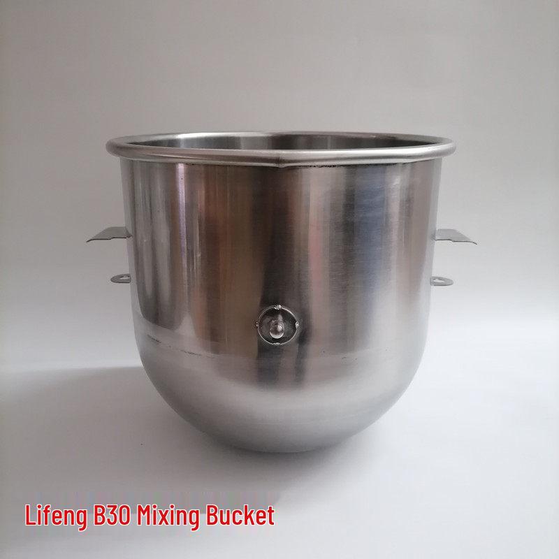 Аксессуары для миксеров Lifeng: Венчик из нержавеющей стали, Смесительная чаша 20 л, Крюк для теста, Лопатка