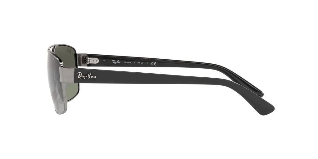 Солнцезащитные очки RB3687 Серые градиентные линзы 58 [Ray-Ban] Металл цвета оружейной стали/Кристалл