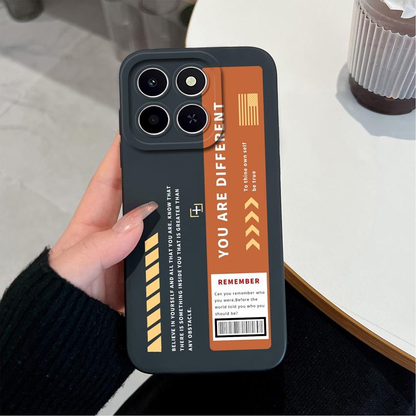 Для Huawei Honor X6C X7C 400 Pro Lite Чехол для телефона Милые розовые облачные узоры Жидкий силикон Недавно обновленные Противоударные Защитные чехлы Для Huawei Чехол