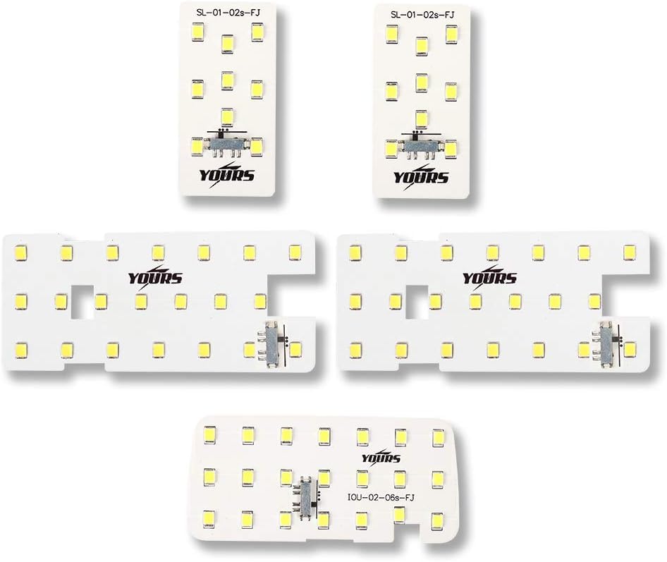 YOURS LED Room Lamp Set for Mitsubishi Delica 2019 and Clean Diesel Vehicles LED interior light with brightness Custom Parts M D5 (February later)