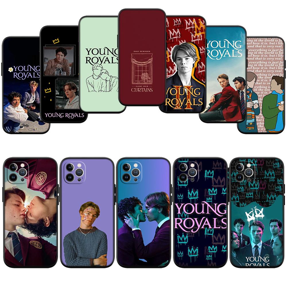 RP75 Young Royals Phone Case for Samsung Galaxy A11 A12 A13 A15 A52S A53 A55 A56 A70 A71 A72 A73 F06 F16 F56 S10 Plus S10e