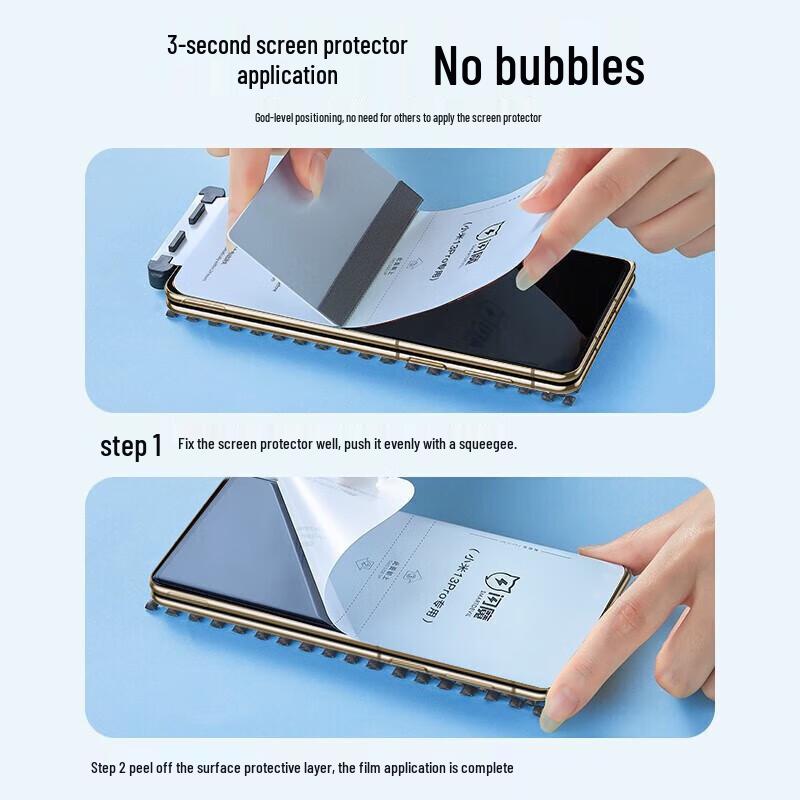 Shamoe Huawei Mate X5/X3 EPU Полноклеевая Невидимая Защитная Пленка для Экрана (2-Pack)