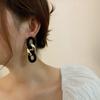 Для женщин висячие серьги в стиле бохо Brincos геометрические модные украшения черные необычные серьги массивные серьги
