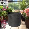 2 шт. мешков для выращивания, картофельные сеялки, утолщенные нетканые ткани, горшки для растений на открытом воздухе,