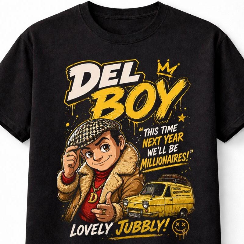 Del Boy Only Fools and Horses Funny Quote Retro OFAH Trotter TV Unisex TShirt