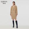 GOELIA Women's Alpaca Wool Blend Double-Faced Coat