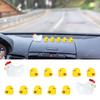 Mini Chicken Car Decor Accessories - Cute Dashboard/Rearview Mirror Charm, Fairy Garden Auto Gift, Interior Ornament