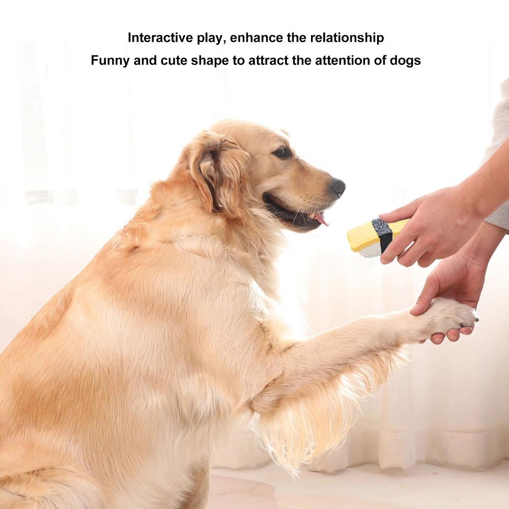 3Pcs Sushi Shaped Salmon Sushi Dog Toy Simulation Pet Snack Toy  Outdoor Bite Training