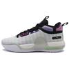 Dominator Shock Absorption Non-Slip Wear-Resistant High-Top Basketball Shoes Men Sneakers White Black Purple 112241112-1