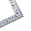 Metal Measuring Tool Double Sided 90 Degree Ruler 90 Angle Ruler L Shape Ruler Straight Ruler