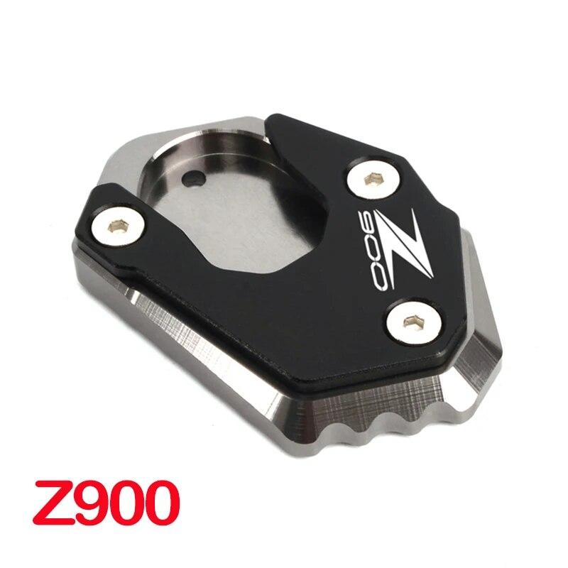 Боковая подставка для мотоцикла, удлиненная подставка, увеличенная пластина для Kawasaki Z 650 900 Z900 RS SE Z650 Z900RS 2017-2022, аксессуары