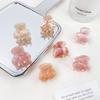Корейская мини-заколка-краб с дофамином: Милые аксессуары для волос для женщин и детей