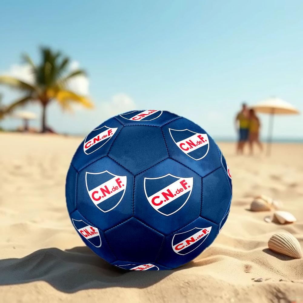 1pc Club Nacional de Football Soccer Ball Size 5 Indoor Soccer Ball Fashion Colorful Backyard Game - Great For Sports Fans Gift HE24