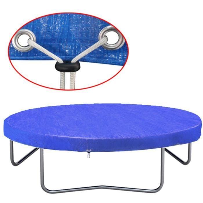 VidaXL Housse de trampoline PE 360-367 cm 90 g/m²