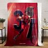 "Basketball Player Red-Themed Sports Design Flannel blanket for bedroom, living room, sofa, and nap sofas"