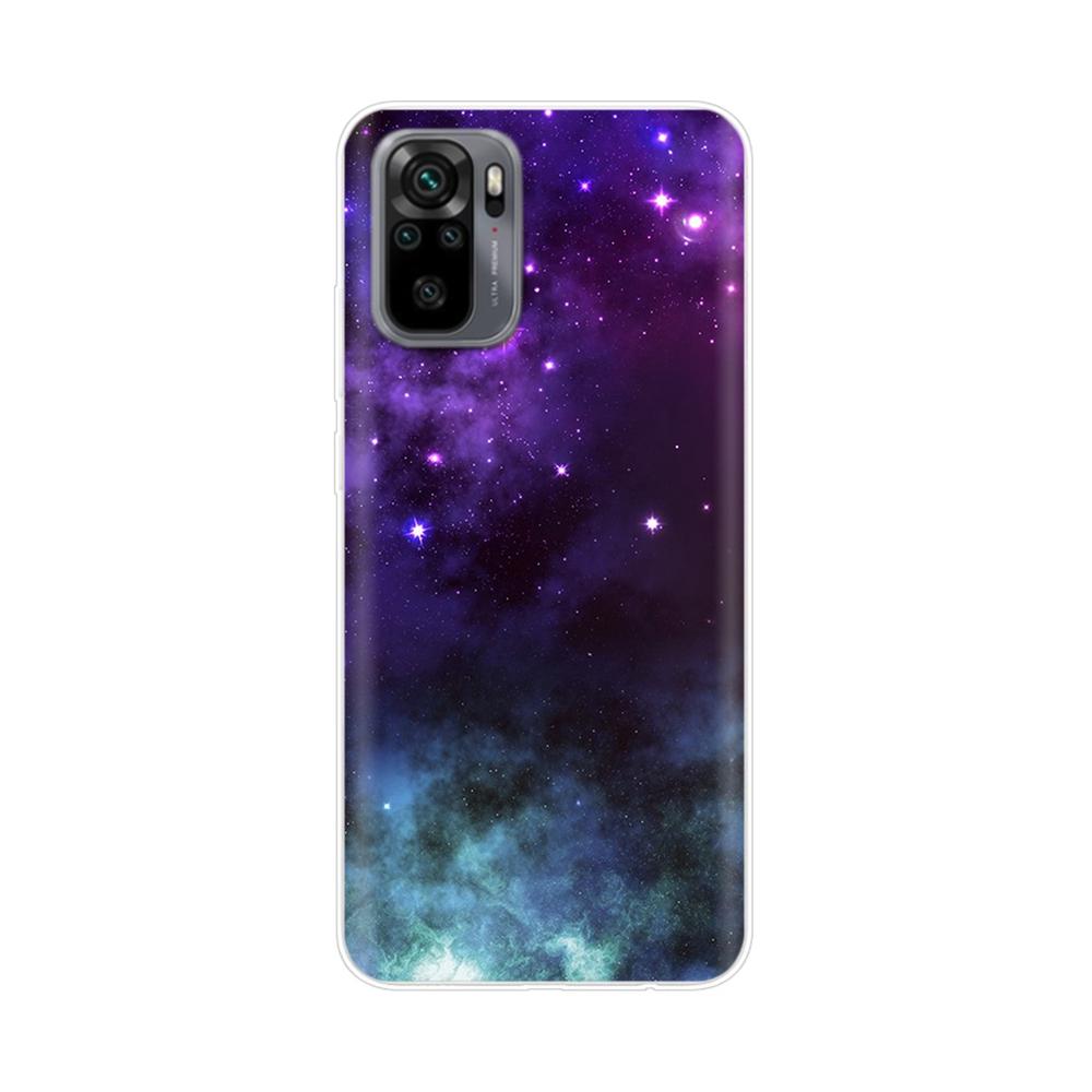 Силиконовый чехол-цветок для Xiaomi Redmi Note 10 Case 6.43'' Милый ТПУ задняя крышка для Xiomi Redmi Note10 Pro Бампер Чехлы