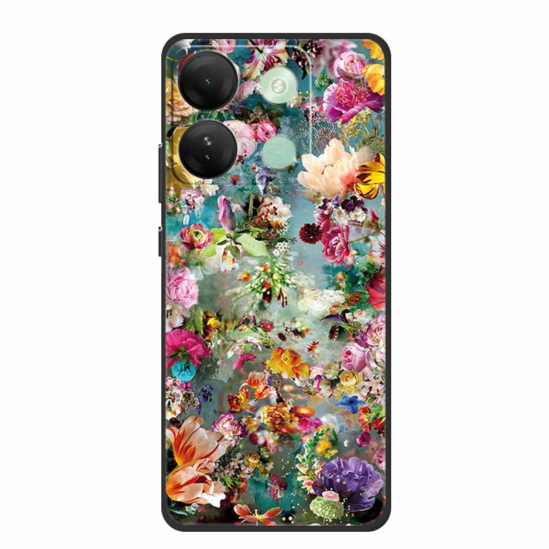 Для Infinix Smart 7 HD Рождественский Мягкий Чехол Силиконовый ТПУ Задняя Крышка Чехлы Для Телефона Для Infinix Smart7 Plus X6516 Рождественский Новый чехол Оболочка