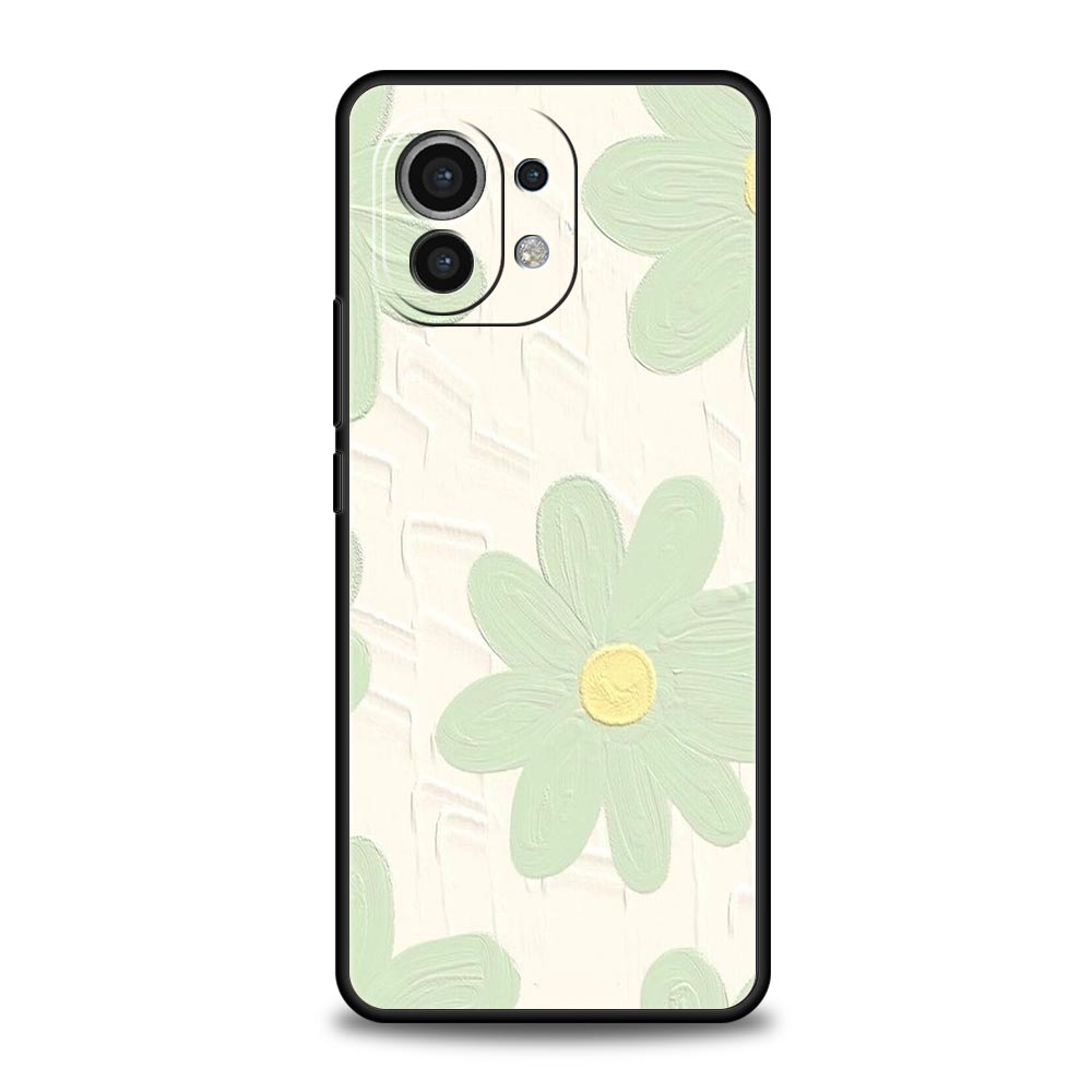 Чехол для телефона Love Flower Art для Xiaomi 14 13 12 11 Lite 13T 12T 11T Pro 9T Mi Poco X6 X5 M3 X3 Pro F5 F4 F3 5G Силиконовый чехол