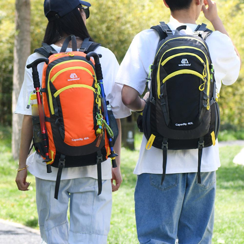 Рюкзак для пеших прогулок, 40 л, водонепроницаемый, для путешествий на открытом воздухе, рюкзак для кемпинга для женщин и мужчин