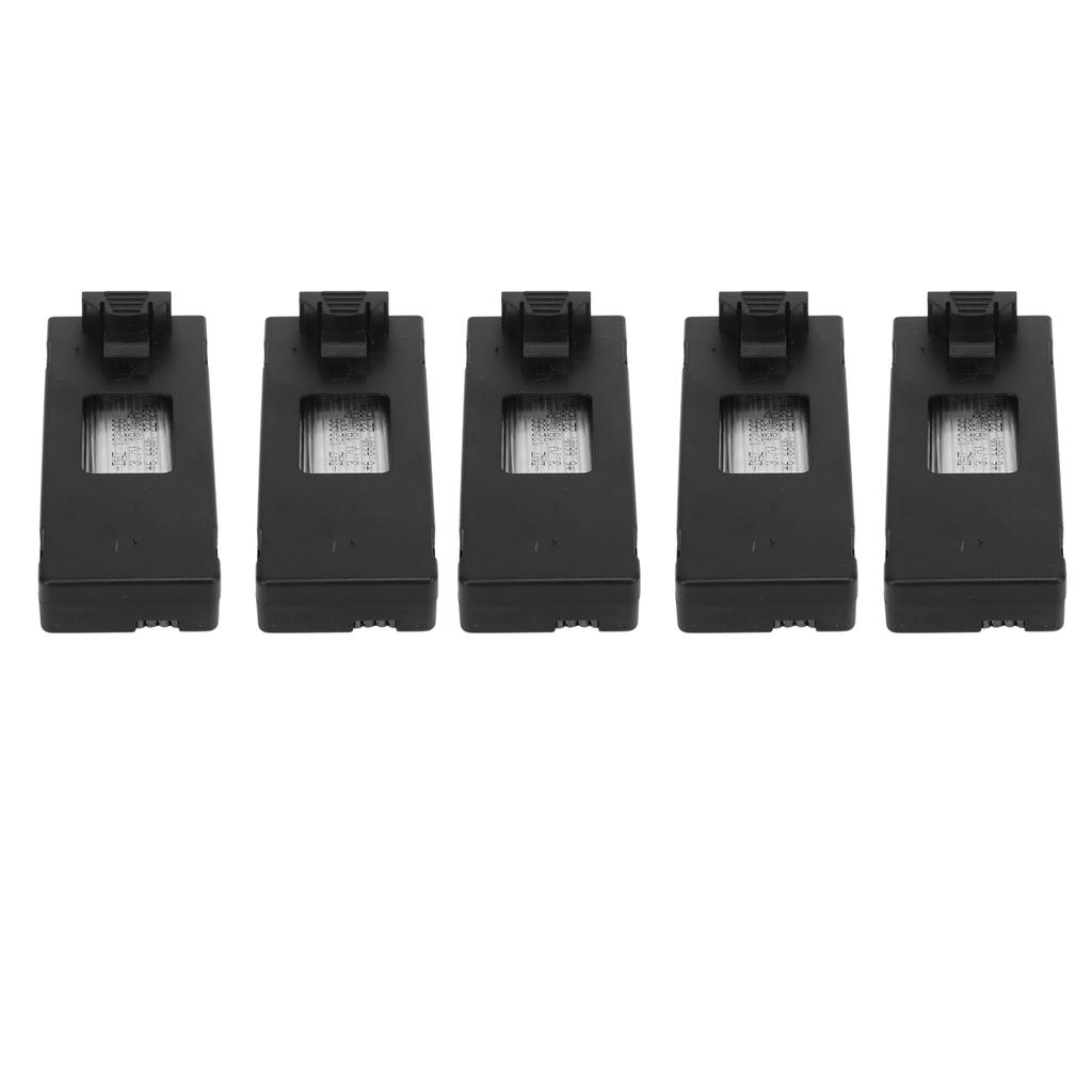 5Pcs Drone Lithium Battery 3.7V 1800mah Remote Control Aircraft Model Accessories with Charging