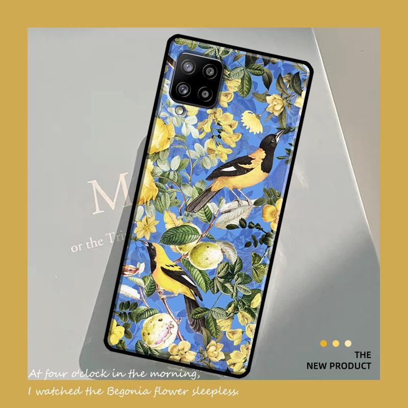 Чехол Garden Birds для Samsung Galaxy A54 A34 A52 A32 A22 A12 A13 A14 A23 A33 A53 A73 A51 A71